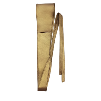 VERA MAY LB001 BRONZE LEATHER BELT