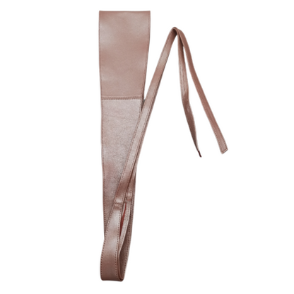 VERA MAY LB001 MET.PINK LEATHER BELT