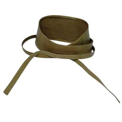 VERA MAY LB001 SAGE LEATHER BELT