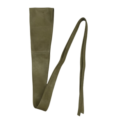 VERA MAY LB001 SAGE LEATHER BELT
