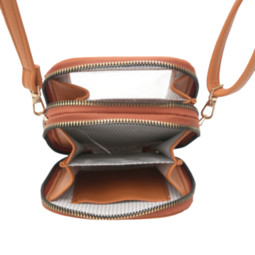 VERA MAY LEO ORANGE VEGAN FASHION HANDBAG