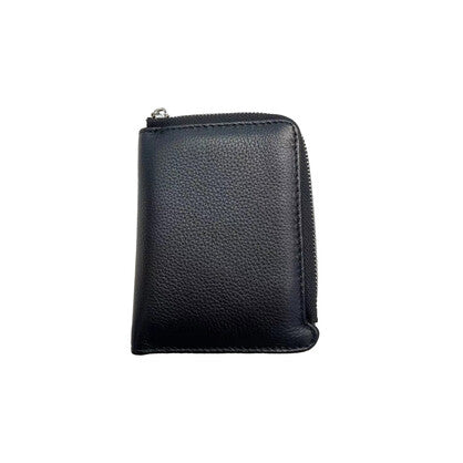 LORI GENUINE LEATHER BLACK WALLET