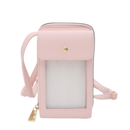 VERA MAY LUCI PINK VEGAN FASHION HANDBAG