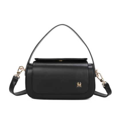 VERA MAY LUNAR BLACK VEGAN FASHION HANDBAG