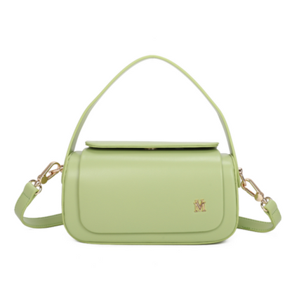VERA MAY LUNAR GREEN  VEGAN FASHION HANDBAG