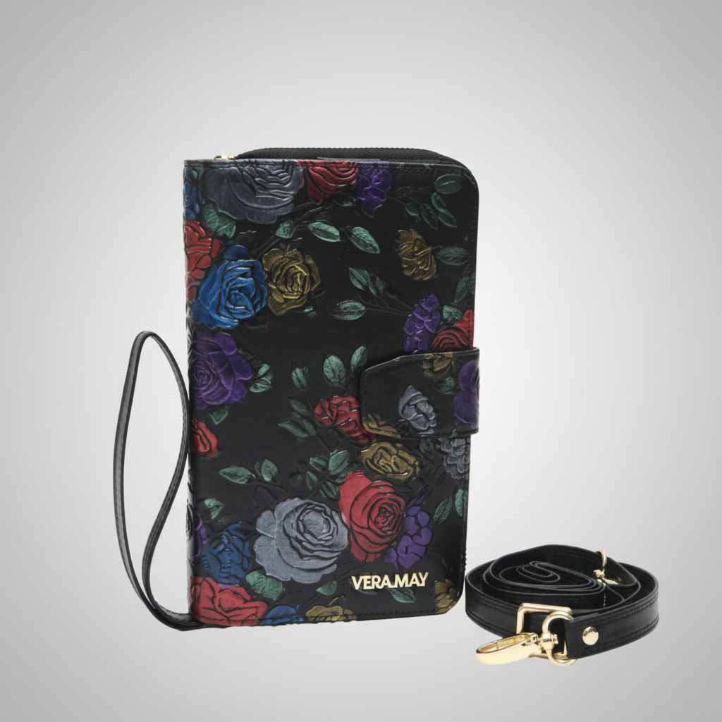 Vera May LW3B - ARI Genuine Leather Large Organiser Wallet