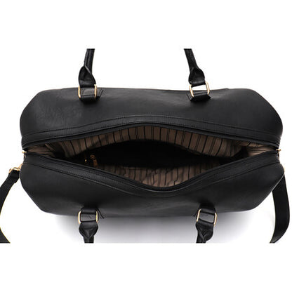 MOLDOVA VERA MAY BLACK VEGAN TRAVEL BAG