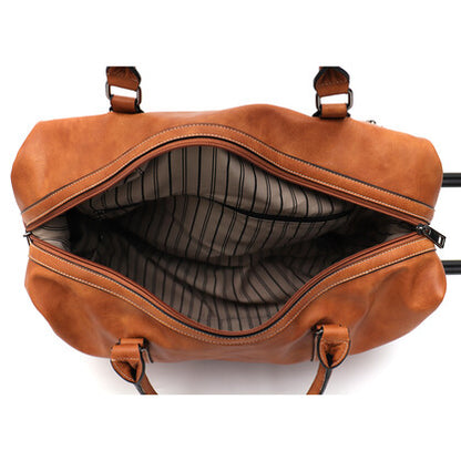 MOLDOVA VERA MAY BROWN VEGAN TRAVEL BAG