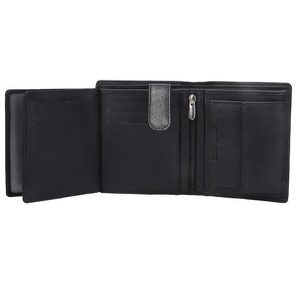 MS6 Genuine Cowhide Leather Mens Sport Wallet