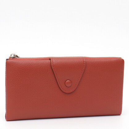 OLIVIA ORANGE GENUINE LEATHER WALLET