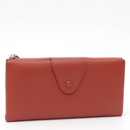 OLIVIA ORANGE GENUINE LEATHER WALLET