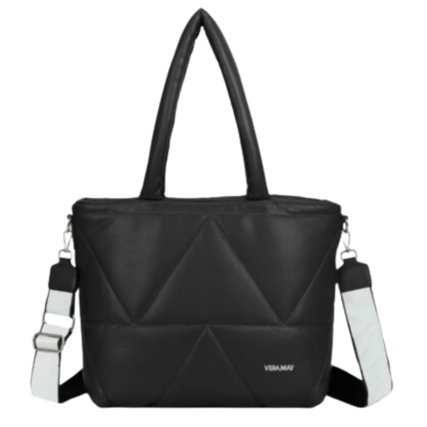 VERA MAY ORLA BLACK VEGAN FASHION HANDBAG