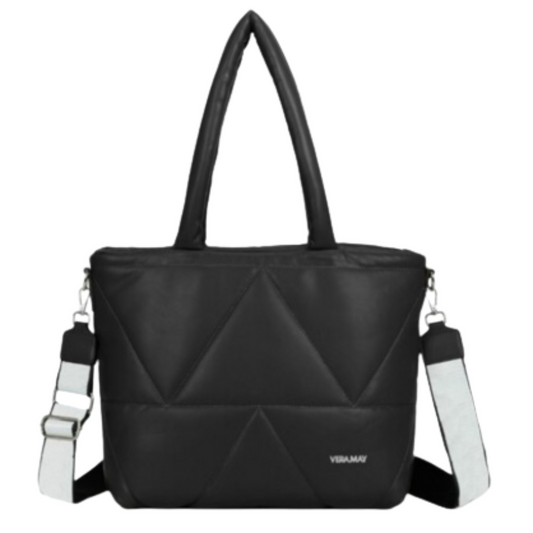 VERA MAY ORLA BLACK VEGAN FASHION HANDBAG