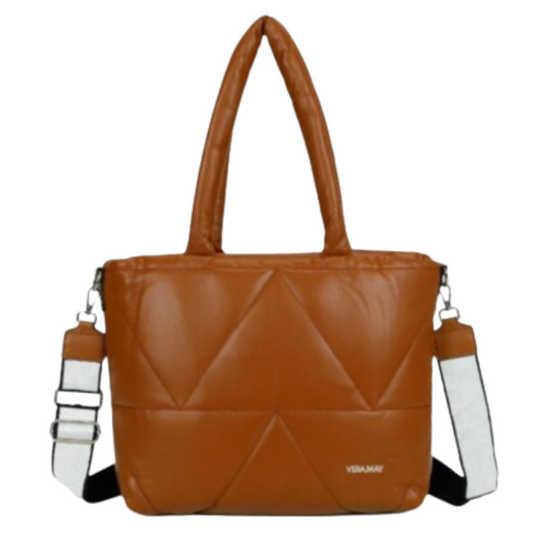 VERA MAY ORLA LATTE VEGAN FASHION HANDBAG