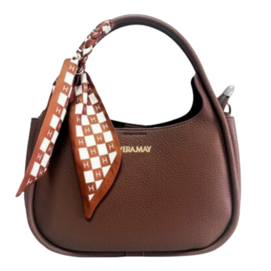 VERA MAY PASI MOCHA VEGAN FASHION HANDBAG