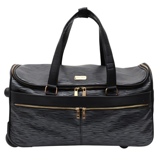 PERU VERA MAY BLACK OVERNIGHT TRAVEL BAG