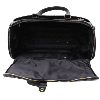 PERU VERA MAY BLACK OVERNIGHT TRAVEL BAG