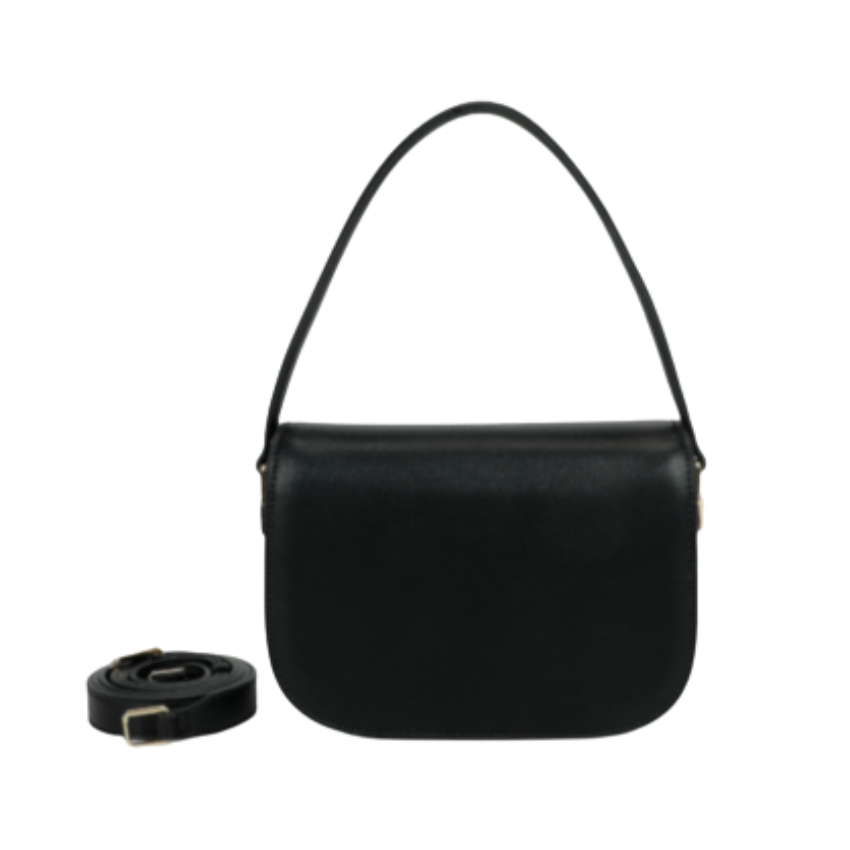 VERA MAY RAKA BLACK VEGAN FASHION HANDBAG