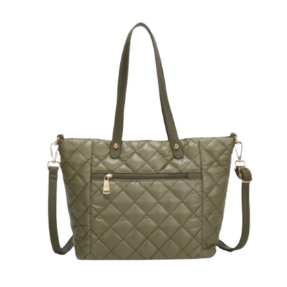 VERA MAY SACHIE OLIVE SET OF 4 VEGAN FASHION HANDBAG