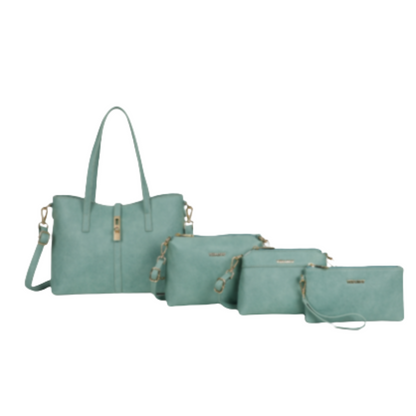 VERA MAY SEDONA SKY SET OF 4 VEGAN FASHION HANDBAG