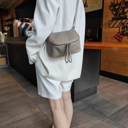 SONORA GENUINE LEATHER VERA MAY NATURAL HANDBAG