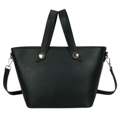 VERA MAY STASIA BLACK VEGAN FASHION HANDBAG