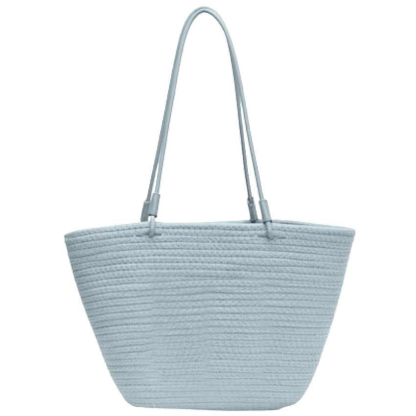 VERA MAY TAHITI BLUE BEACH BAG