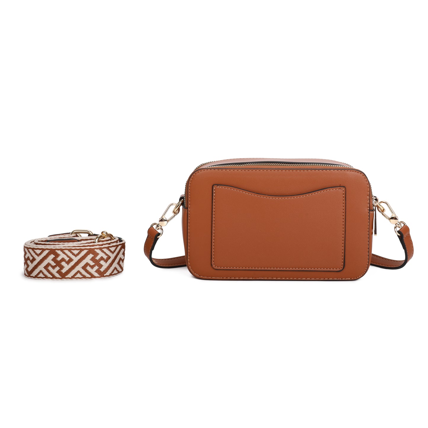 VERA MAY TAYO BROWN VEGAN FASHION HANDBAG