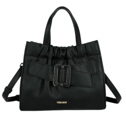 VERA MAY TOBIA BLACK VEGAN FASHION HANDBAG