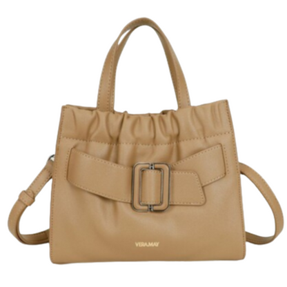 VERA MAY TOBIA TAN VEGAN FASHION HANDBAG