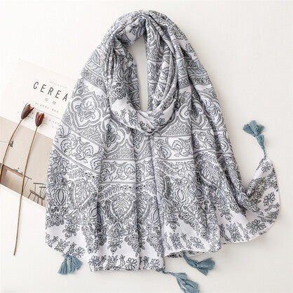VMCC123 Vera May Cotton Scarf