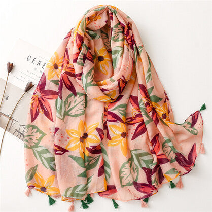 VMCC130 Vera May Cotton Scarf