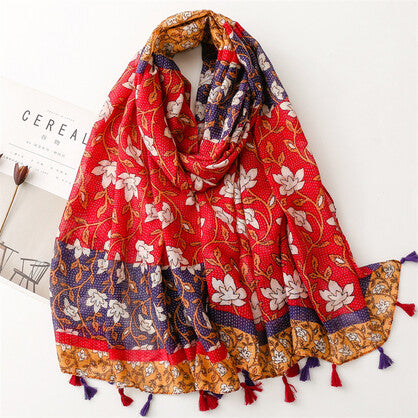 VMCC133 Vera May Cotton Scarf