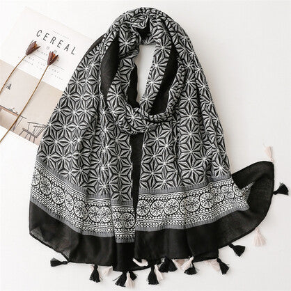 VMCC137 Vera May Cotton Scarf