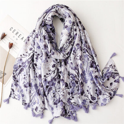 VMCC144 Vera May Cotton Scarf