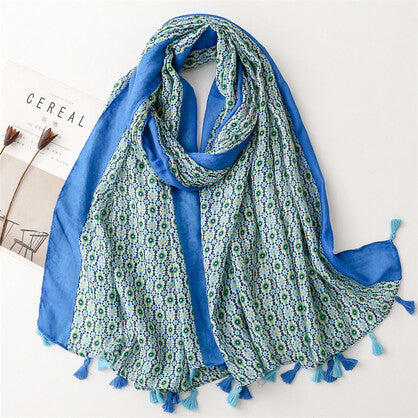 VMCC149 Vera May Cotton Scarf