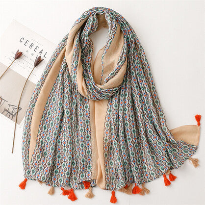 VMCC151 Vera May Cotton Scarf