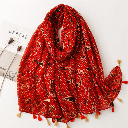 VMCC153 Vera May Cotton Scarf