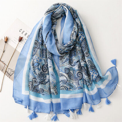 VMCC159 Vera May Cotton Scarf