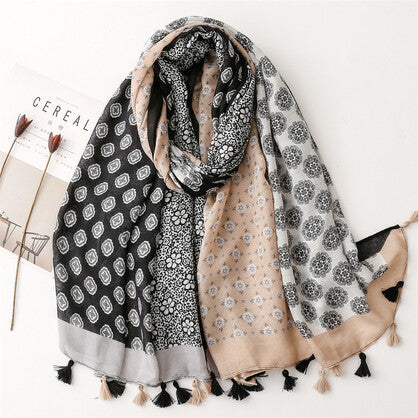 VMCC163 Vera May Cotton Scarf