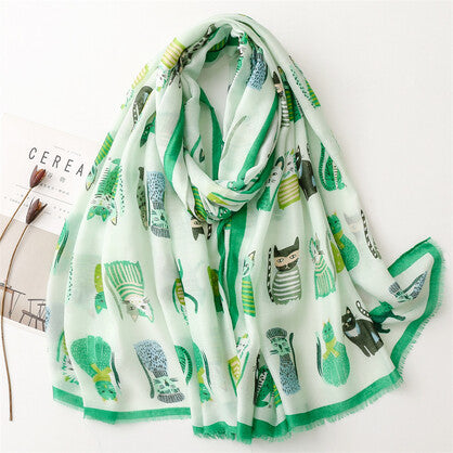VMCC165 Vera May Cotton Scarf