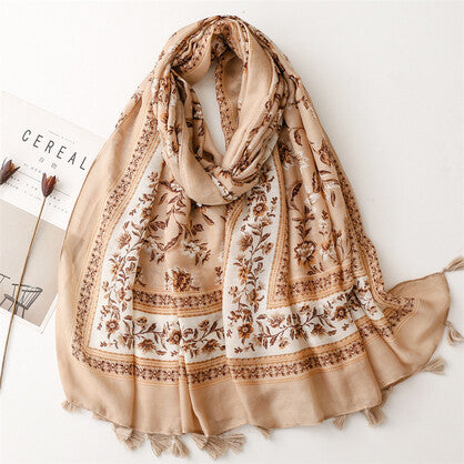 VMCC172 Vera May Cotton Scarf