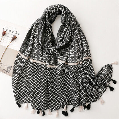 VMCC175 Vera May Cotton Scarf