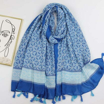 VMCC181 Vera May Cotton Scarf