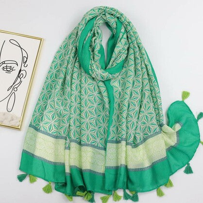 VMCC182 Vera May Cotton Scarf