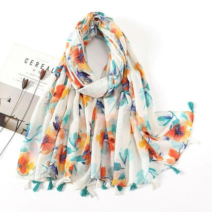 VMCC185 Vera May Cotton Scarf
