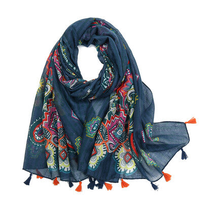 VMCC189 Vera May Cotton Scarf