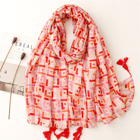VMCS001 Vera May Cotton Scarf
