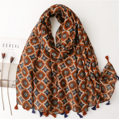 VMCS047 Vera May Cotton Scarf