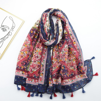 VMCS070 Vera May Cotton Scarf
